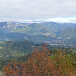 Castelnuovo Garfagnana visto da Sassi